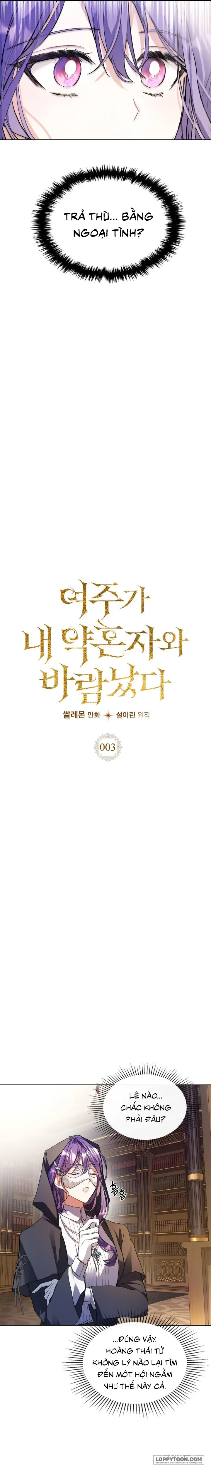 Nữ Chính Ngoại Tình Với Vị Hôn Phu Của Tôi - Chap 3 - Trang 5