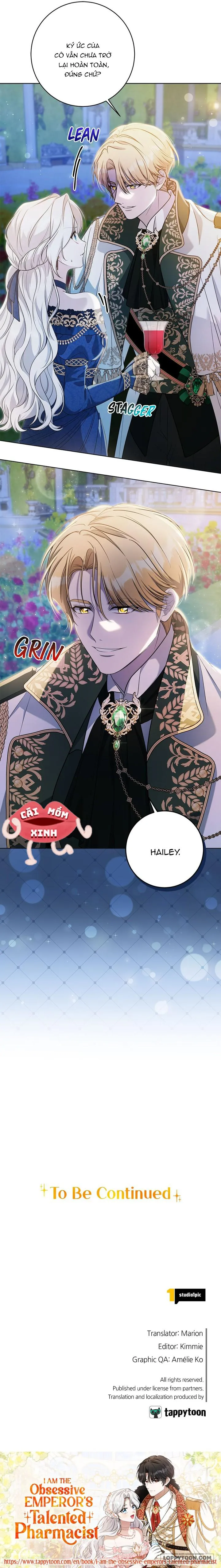 Nữ Dược Sư Của Vị Hoàng Đế Si Tình - Chap 21 - Trang 11
