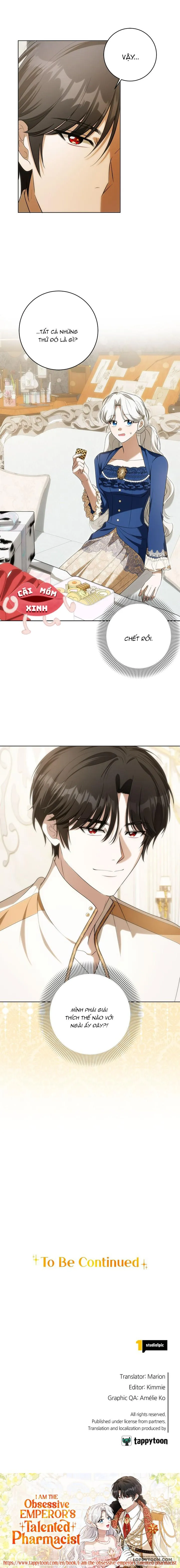 Nữ Dược Sư Của Vị Hoàng Đế Si Tình - Chap 24 - Trang 11