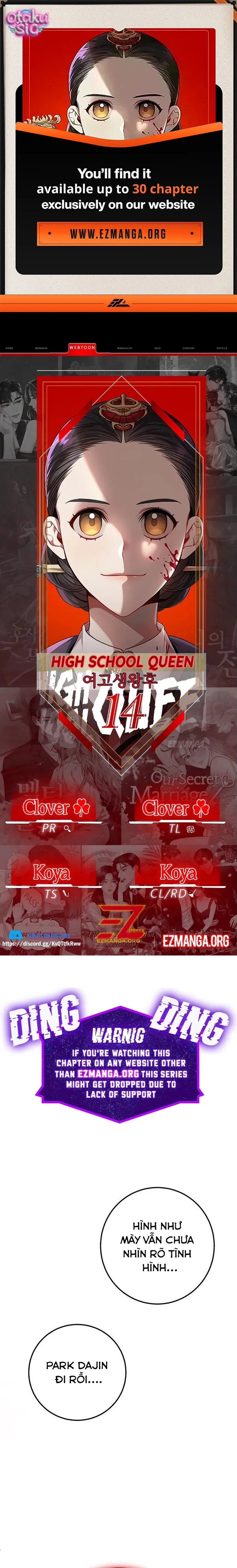 Nữ Hoàng Trung Học - Chap 14 - Trang 1