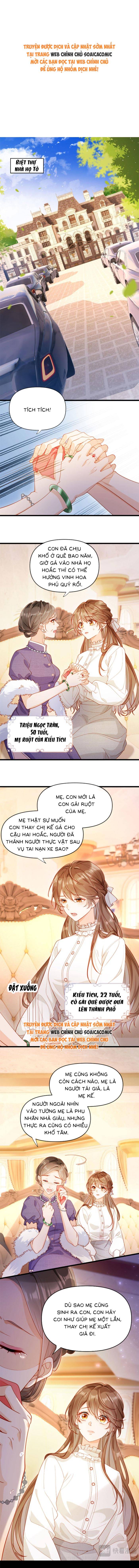 Nụ Hôn Xung Hỉ: Đại Lão Thực Vật Sống Lại Rồi! - Chap 1 - Trang 1