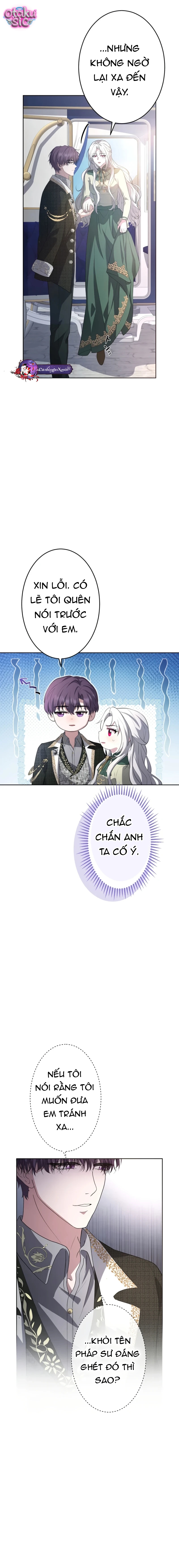 Nữ Phản Diện Bị Kỵ Sĩ Trung Thành Bắt Giữ - Chap 10 - Trang 7