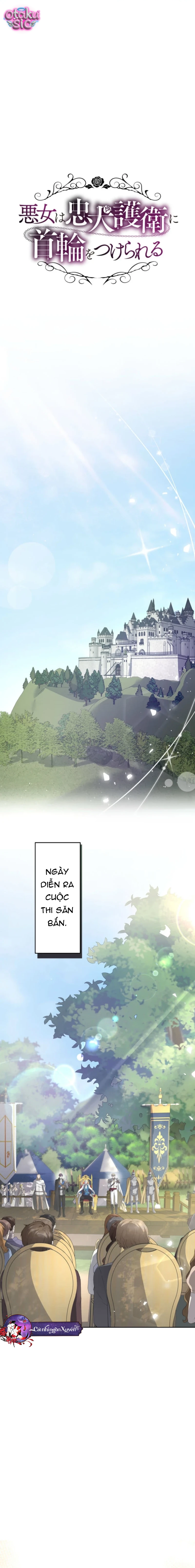 Nữ Phản Diện Bị Kỵ Sĩ Trung Thành Bắt Giữ - Chap 15 - Trang 1