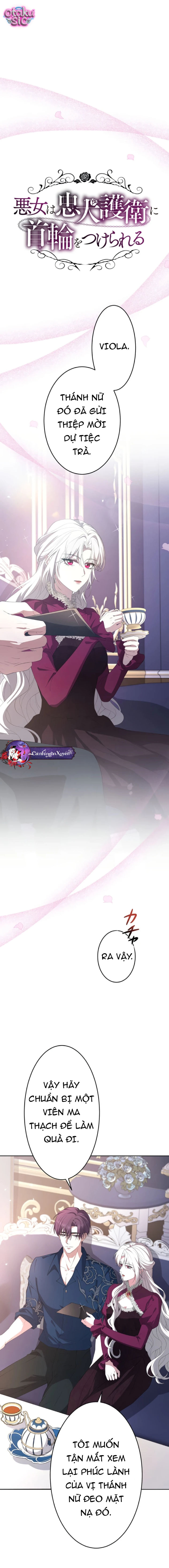 Nữ Phản Diện Bị Kỵ Sĩ Trung Thành Bắt Giữ - Chap 7 - Trang 1