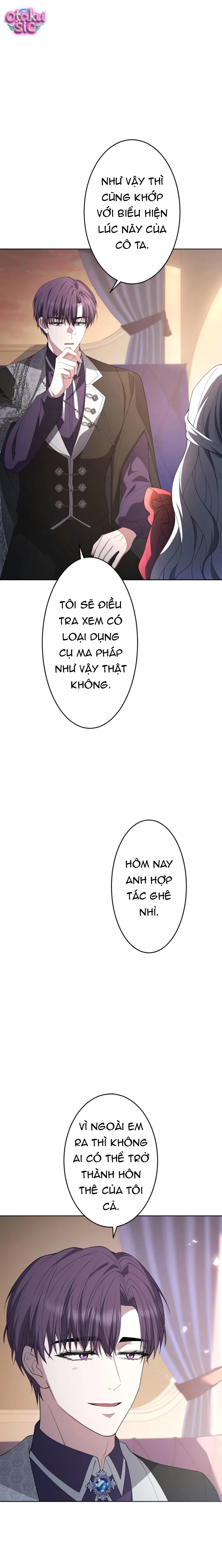 Nữ Phản Diện Bị Kỵ Sĩ Trung Thành Bắt Giữ - Chap 8 - Trang 10