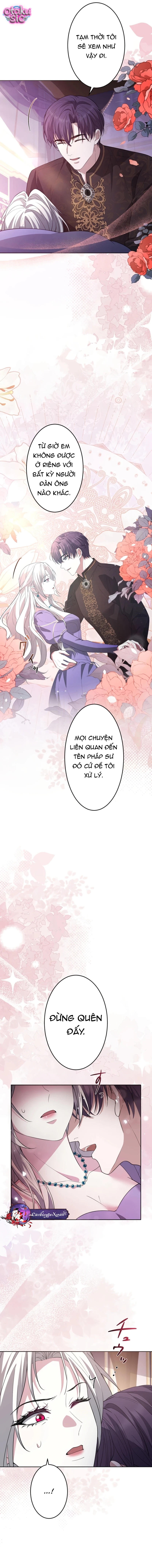 Nữ Phản Diện Bị Kỵ Sĩ Trung Thành Bắt Giữ - Chap 9 - Trang 11