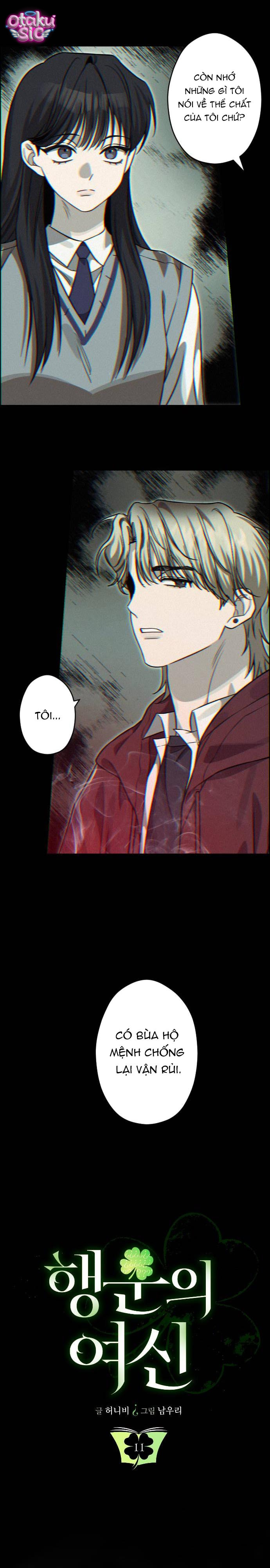 Nữ Thần May Mắn - Chap 11 - Trang 8