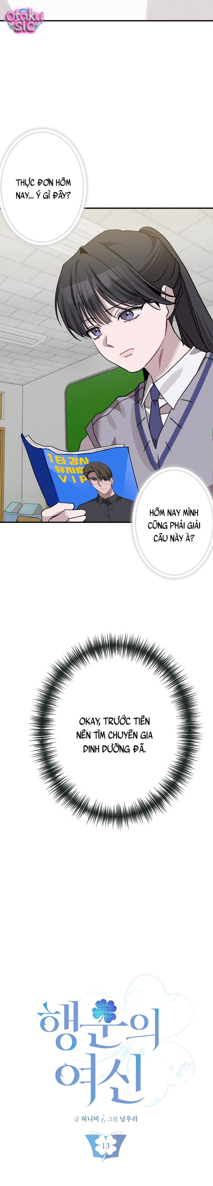 Nữ Thần May Mắn - Chap 13 - Trang 3