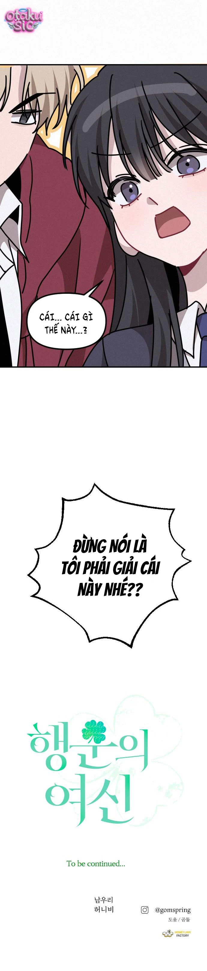 Nữ Thần May Mắn - Chap 3 - Trang 36