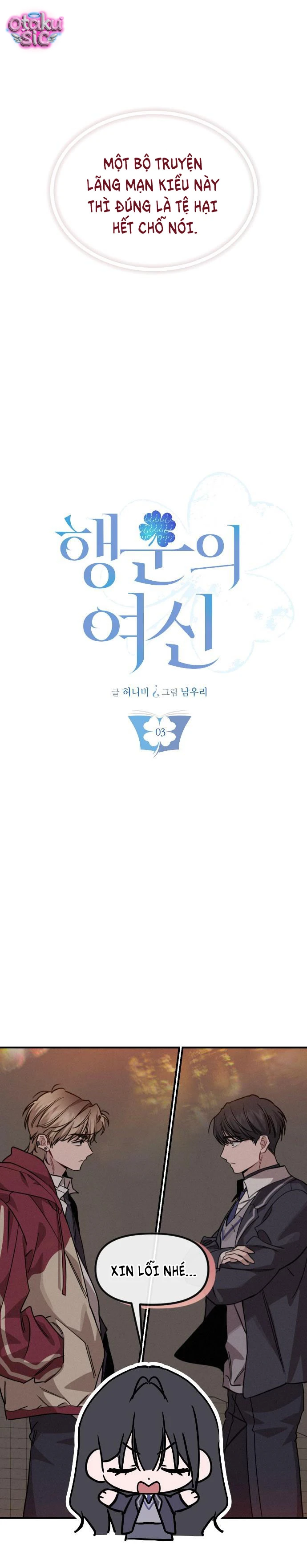 Nữ Thần May Mắn - Chap 3 - Trang 9