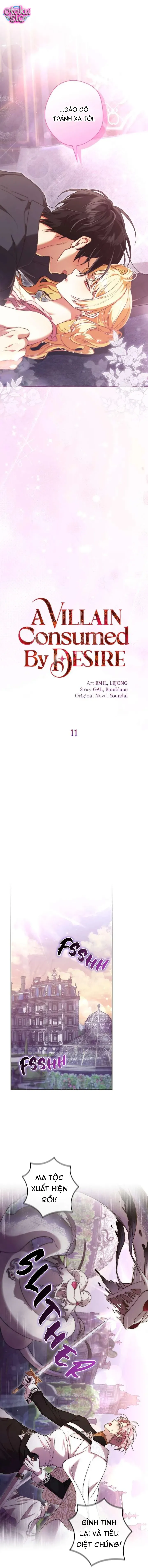 Phản Diện Bị Dục Vọng Nuốt Chửng - Chap 11 - Trang 8