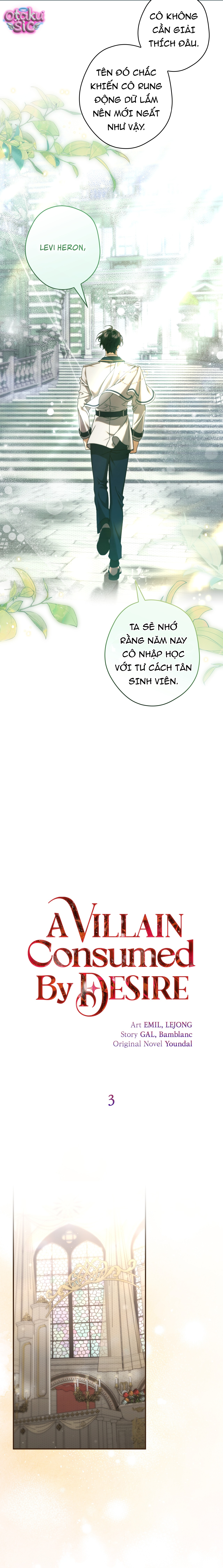 Phản Diện Bị Dục Vọng Nuốt Chửng - Chap 3 - Trang 9