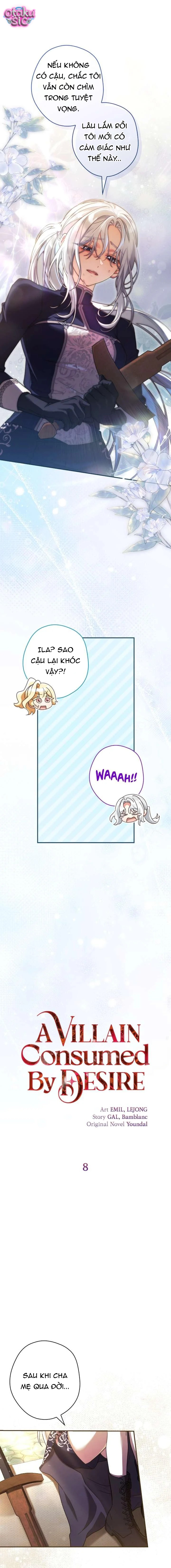 Phản Diện Bị Dục Vọng Nuốt Chửng - Chap 8 - Trang 6
