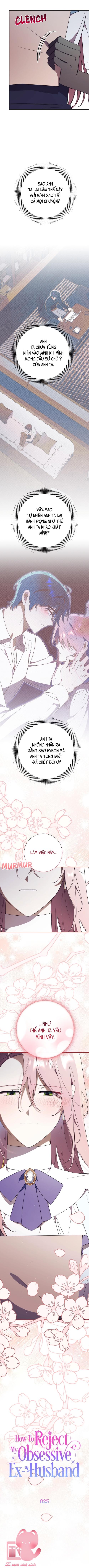 Phương Pháp Từ Chối Sự Ám Ảnh Của Chồng Cũ - Chap 25 - Trang 3