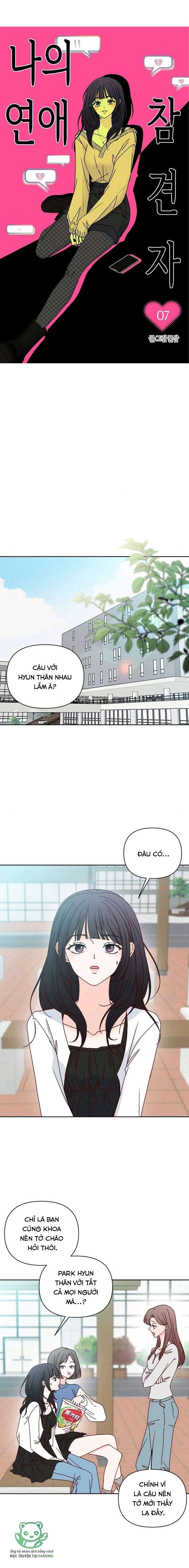 Quân Sư Tình Yêu Của Tôi - Chap 7 - Trang 7