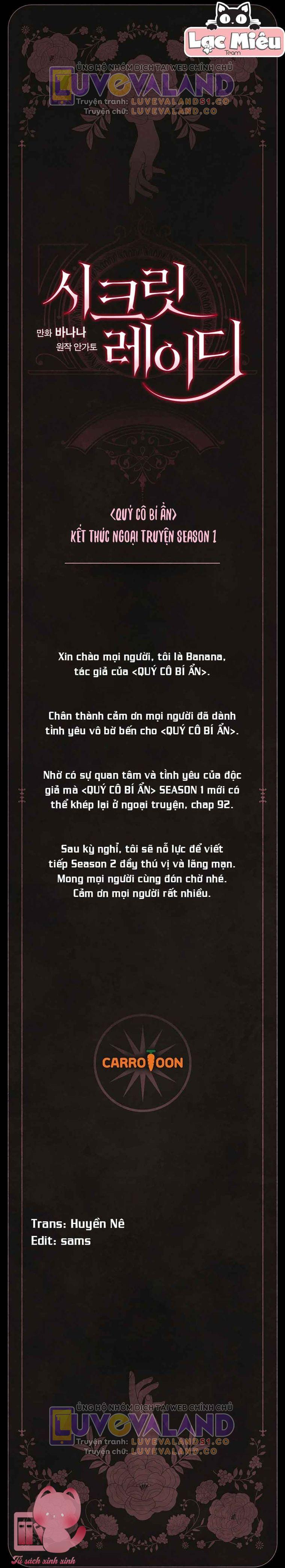 Quý Cô Bí Ẩn - Chap 92 - Trang 38
