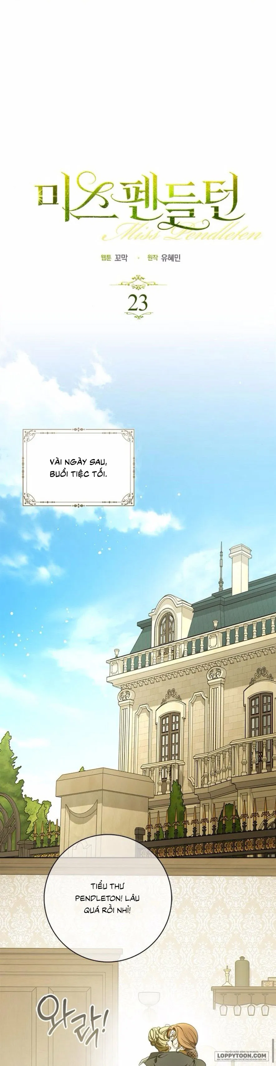 Quý Cô Pendleton - Chap 23 - Trang 13
