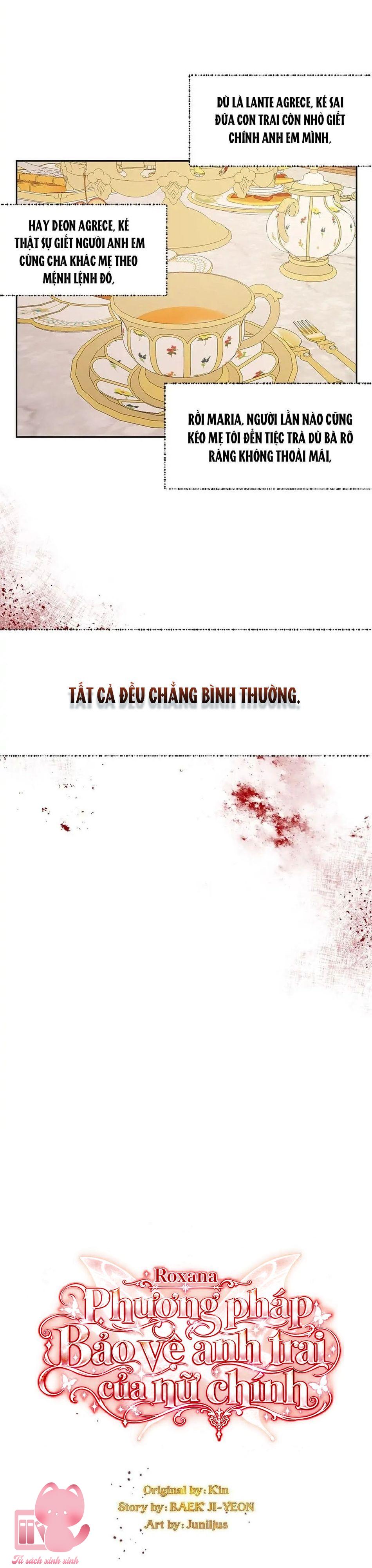 Roxana: Phương Pháp Bảo Vệ Anh Trai Của Nữ Chính - Chap 14 - Trang 6