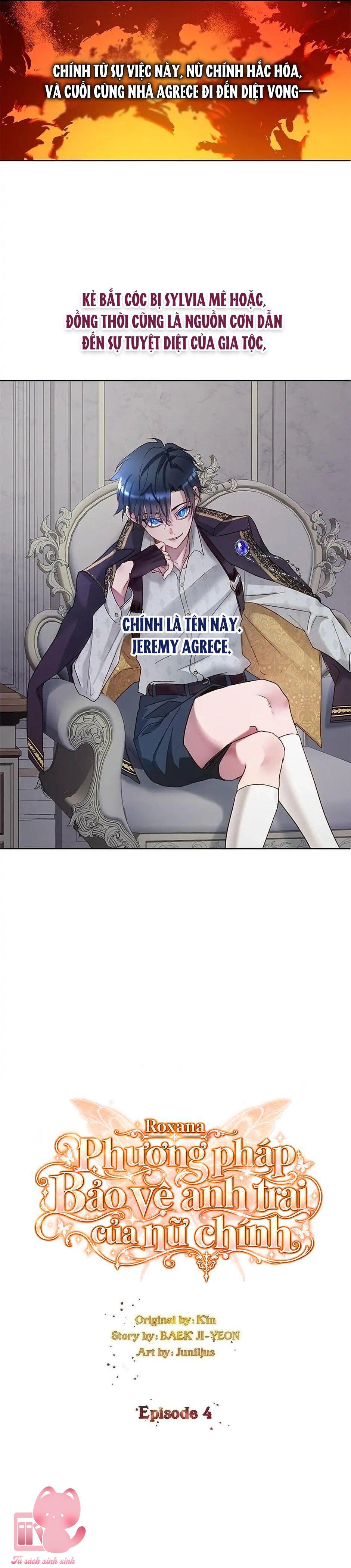 Roxana: Phương Pháp Bảo Vệ Anh Trai Của Nữ Chính - Chap 4 - Trang 4