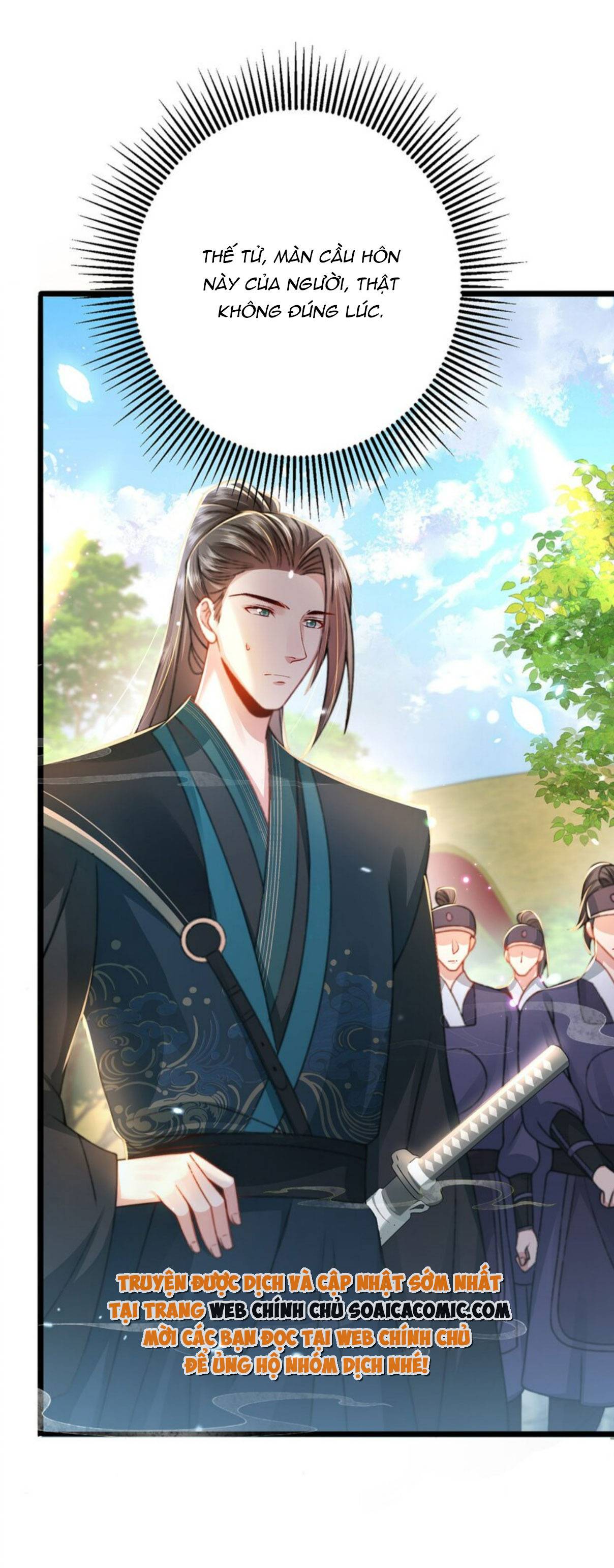 Sau Hắc Hóa Thái Tử Cứ Dính Lấy Vợ - Chap 15 - Trang 20