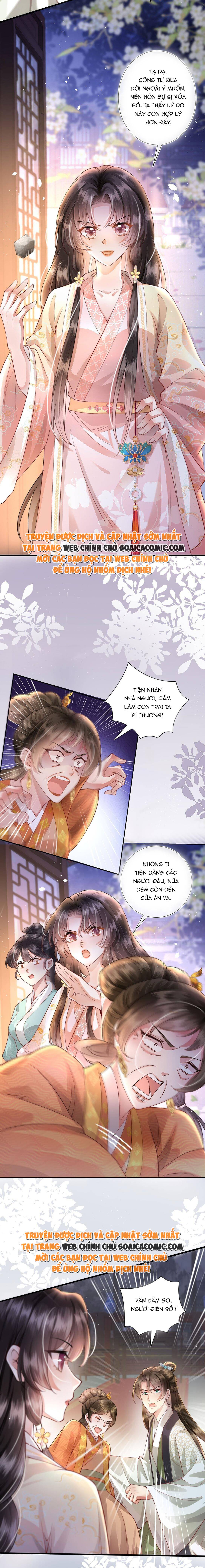 Sau Hắc Hóa Thái Tử Cứ Dính Lấy Vợ - Chap 3 - Trang 11