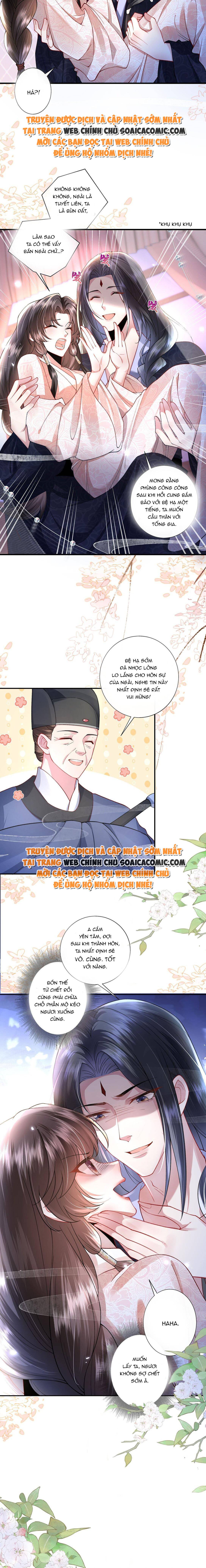 Sau Hắc Hóa Thái Tử Cứ Dính Lấy Vợ - Chap 3 - Trang 8