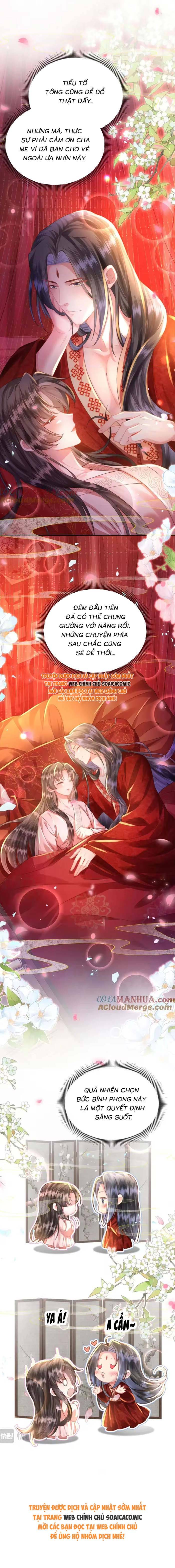 Sau Hắc Hóa Thái Tử Cứ Dính Lấy Vợ - Chap 36 - Trang 10