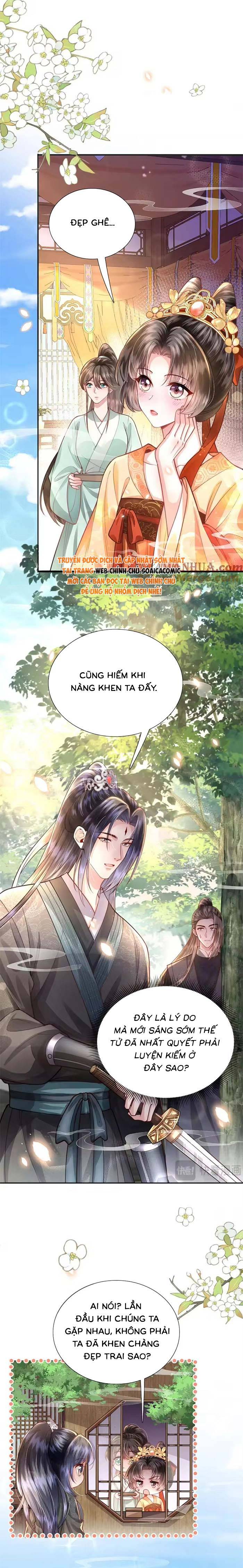 Sau Hắc Hóa Thái Tử Cứ Dính Lấy Vợ - Chap 37 - Trang 4