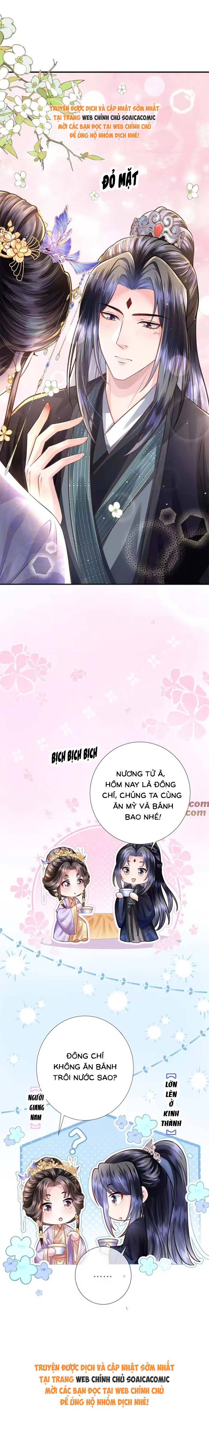 Sau Hắc Hóa Thái Tử Cứ Dính Lấy Vợ - Chap 38 - Trang 9