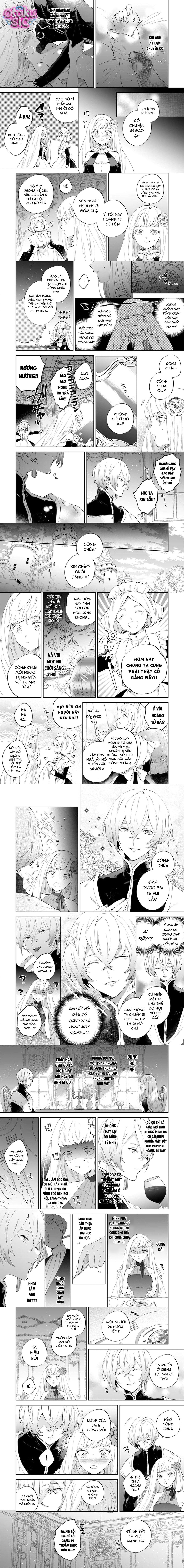 Sau Khi Chuyển Sinh Thành Công Chúa, Tôi Bị Hoàng Tử Dịu Dàng Hôn Mỗi Đêm - Chap 2 - Trang 5