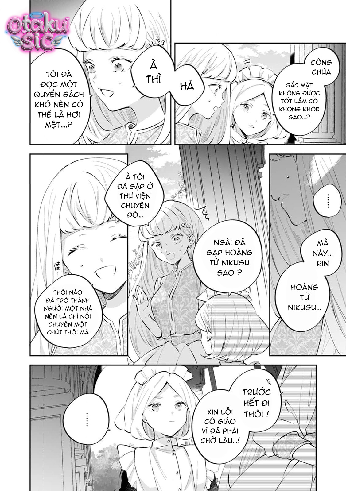 Sau Khi Chuyển Sinh Thành Công Chúa, Tôi Bị Hoàng Tử Dịu Dàng Hôn Mỗi Đêm - Chap 6 - Trang 7