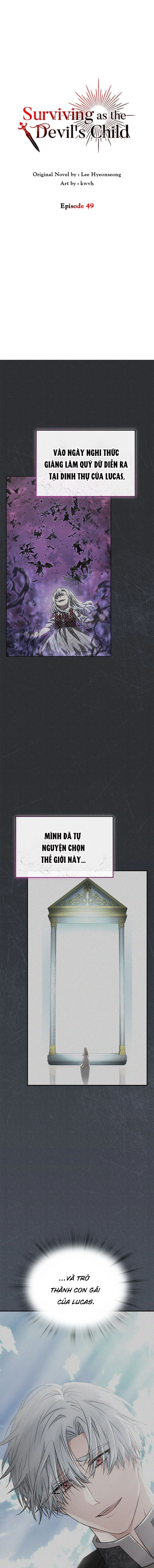 Sống sót như con gái của quỷ dữ - Chap 49 - Trang 1