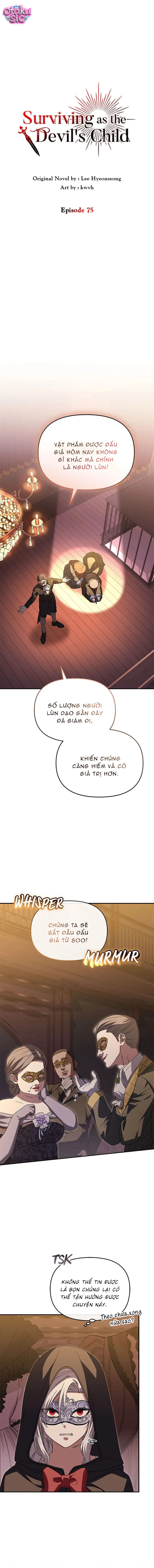Sống sót như con gái của quỷ dữ - Chap 75 - Trang 1