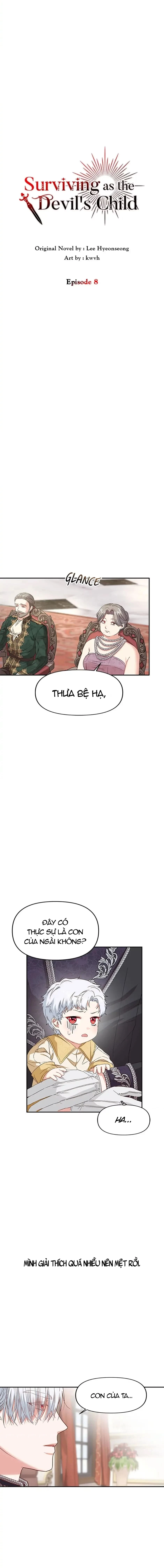 Sống sót như con gái của quỷ dữ - Chap 8 - Trang 2