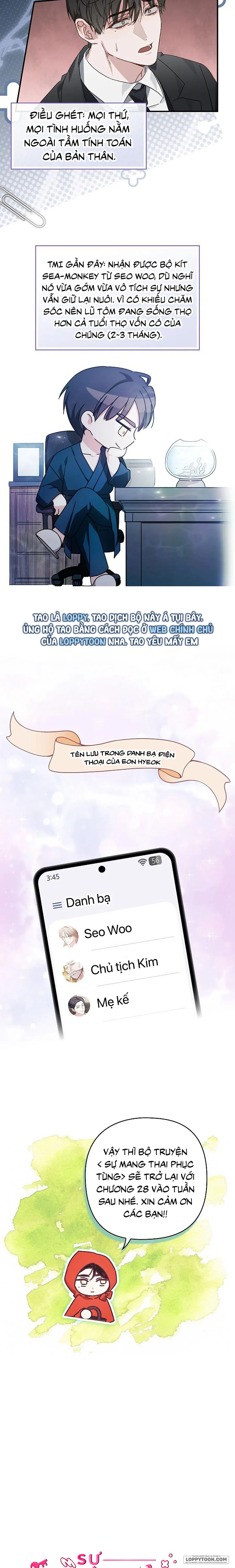Sự Mang Thai Phục Tùng - Chap 27.5 - Trang 3