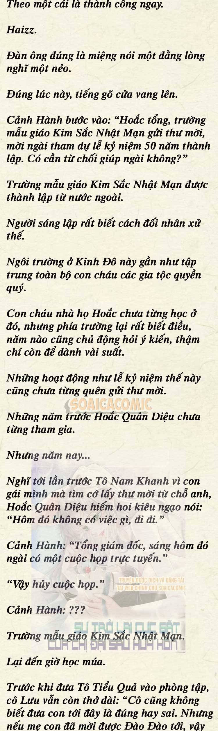 Sự Trở Lại Cực Gắt Của Chị Đại Sau Hủy Hôn - Chap 101 - Trang 5