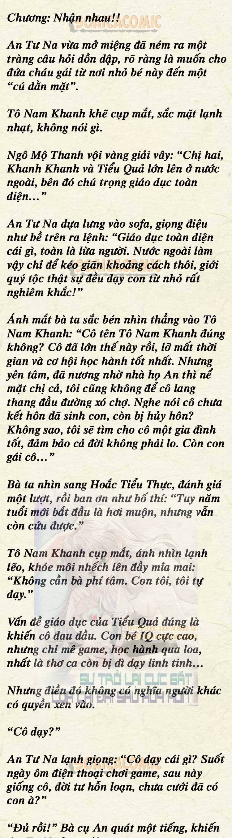 Sự Trở Lại Cực Gắt Của Chị Đại Sau Hủy Hôn - Chap 59 - Trang 1