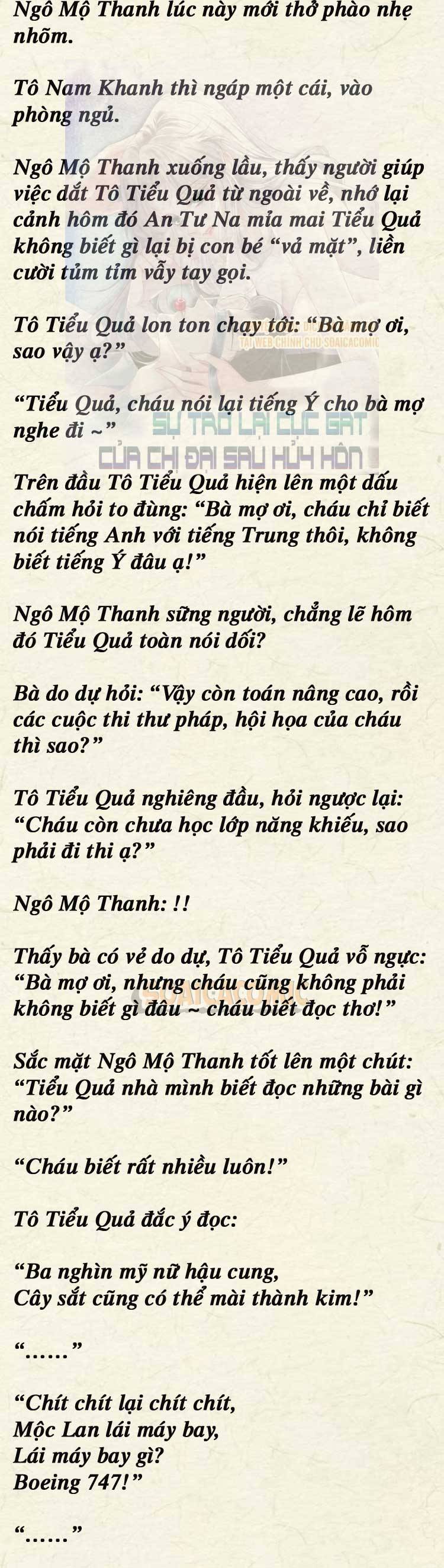 Sự Trở Lại Cực Gắt Của Chị Đại Sau Hủy Hôn - Chap 66 - Trang 3