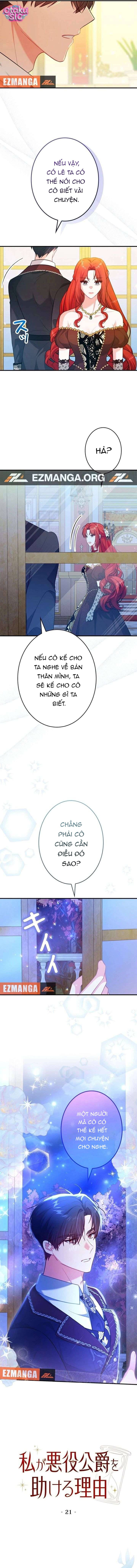 Tại sao cô ấy lại giúp kẻ phản diện - Chap 21 - Trang 9