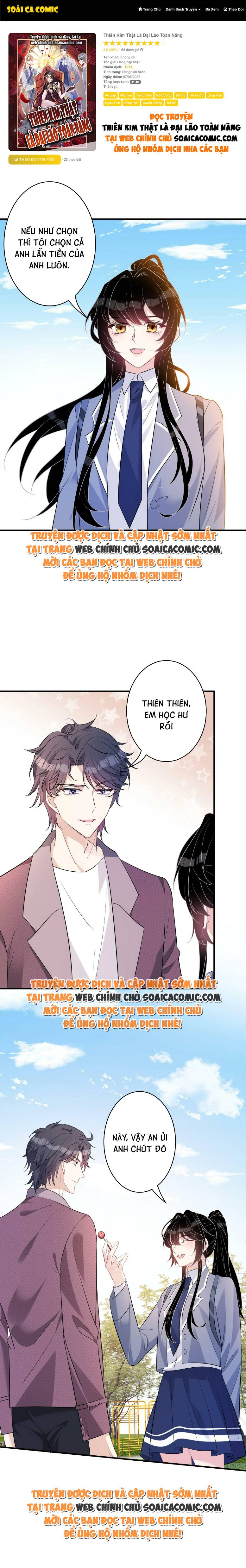 Thiên Kim Thật Là Đại Lão Toàn Năng - Chap 40 - Trang 1
