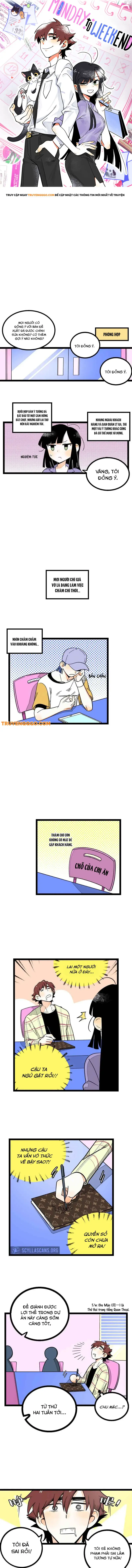Thứ Hai Đến Cuối Tuần - Chap 9 - Trang 2