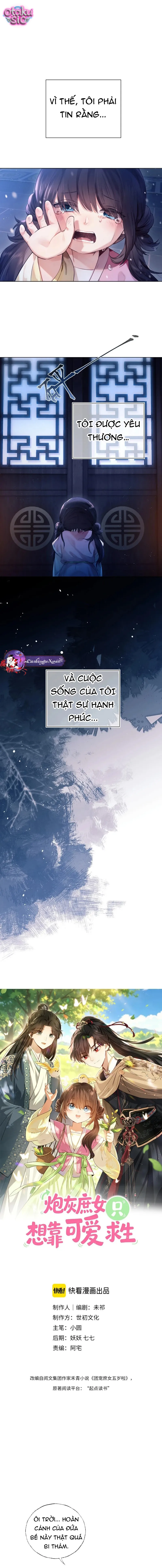 Thứ Nữ Pháo Hôi Chỉ Muốn Dựa Vào Sự Đáng Yêu Để Sinh Tồn - Chap 1 - Trang 4