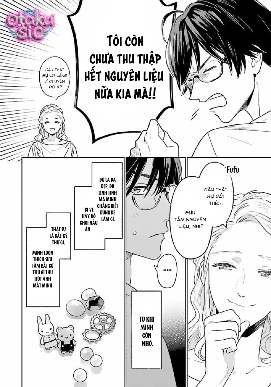Thu thập nguyên liệu thô ở thế giới khác - Chap 1 - Trang 6