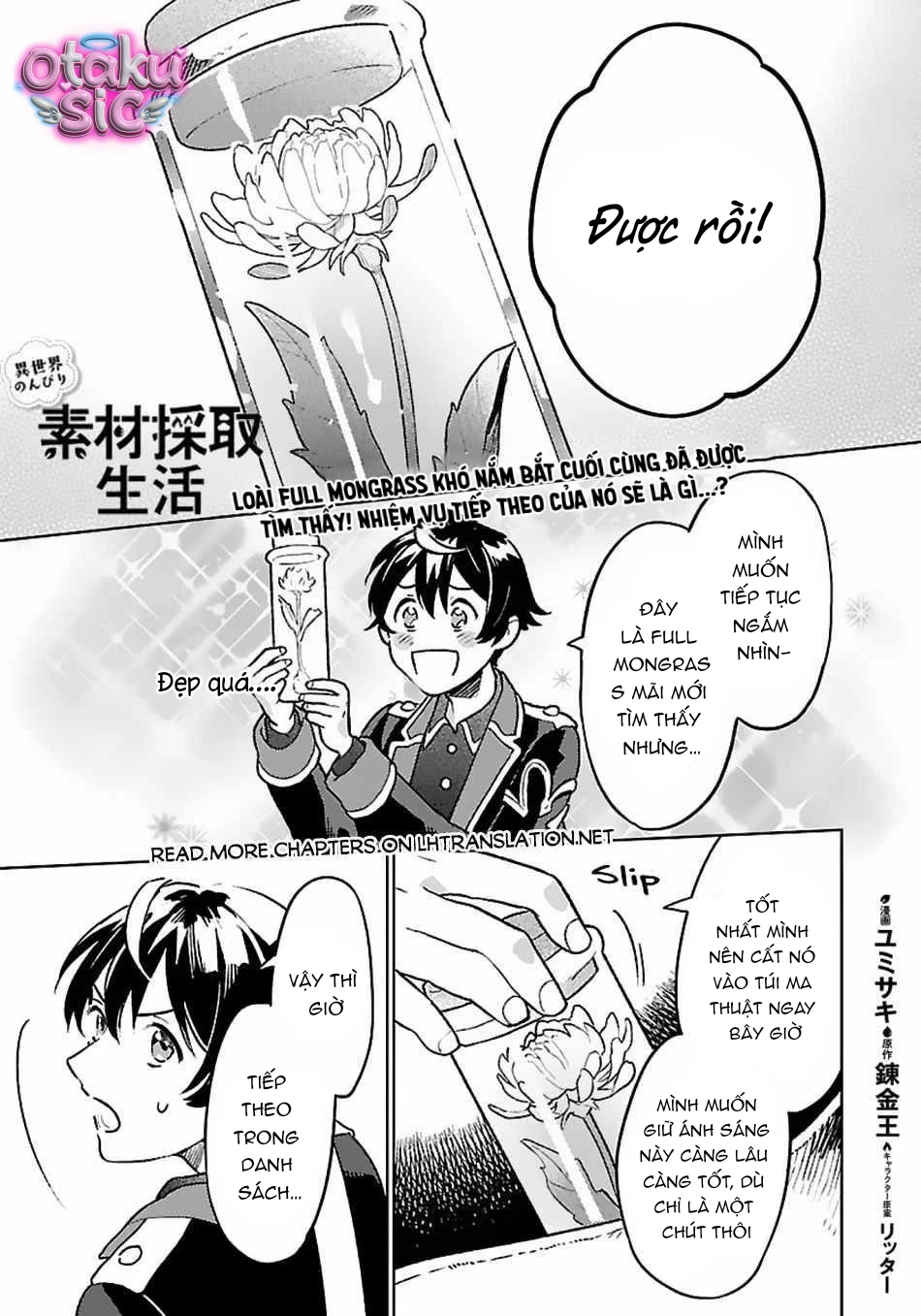Thu thập nguyên liệu thô ở thế giới khác - Chap 11 - Trang 1