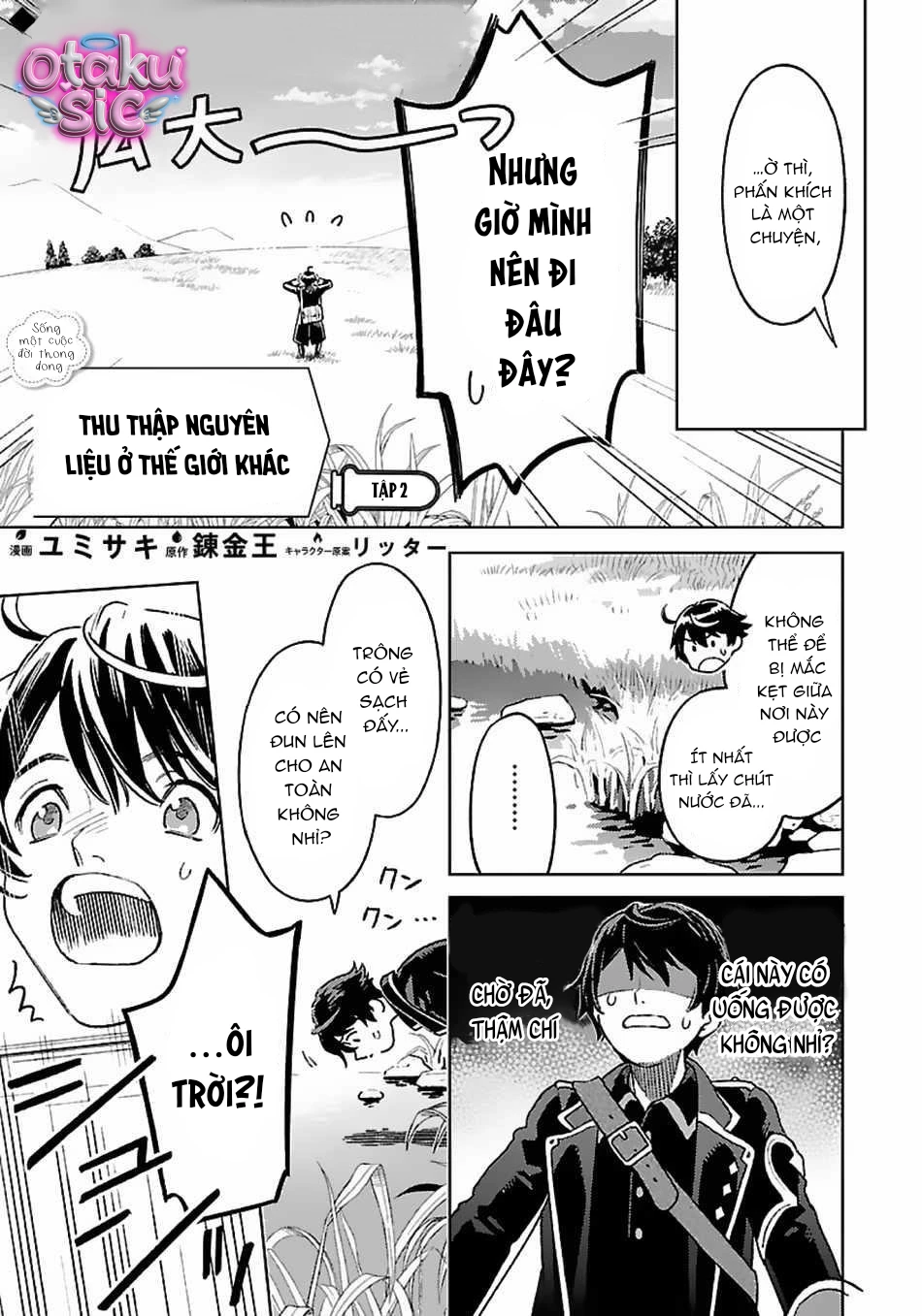 Thu thập nguyên liệu thô ở thế giới khác - Chap 2 - Trang 1