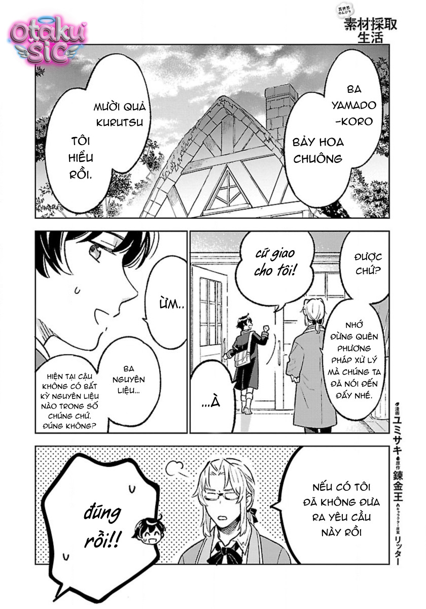 Thu thập nguyên liệu thô ở thế giới khác - Chap 21 - Trang 1