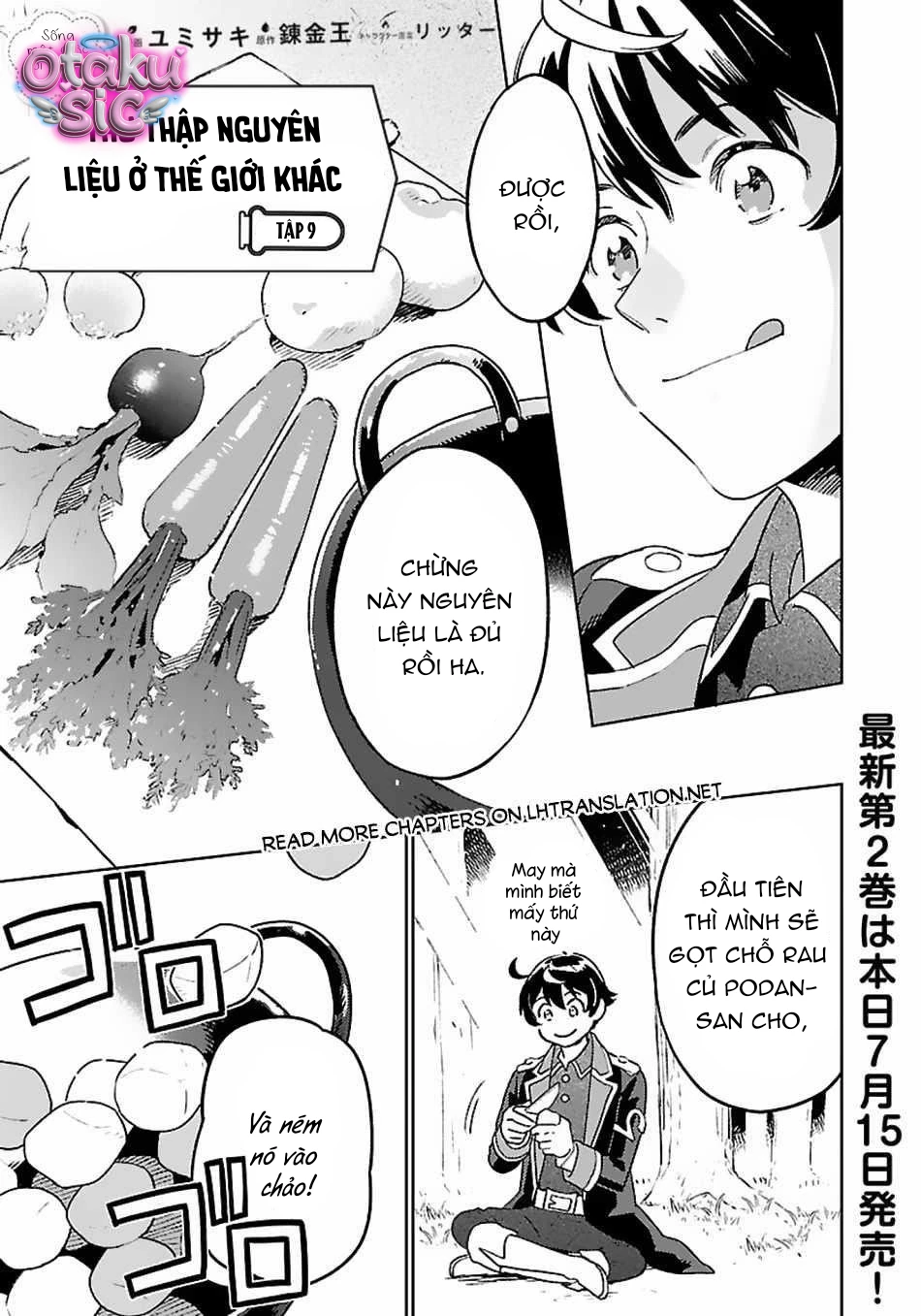 Thu thập nguyên liệu thô ở thế giới khác - Chap 9 - Trang 1