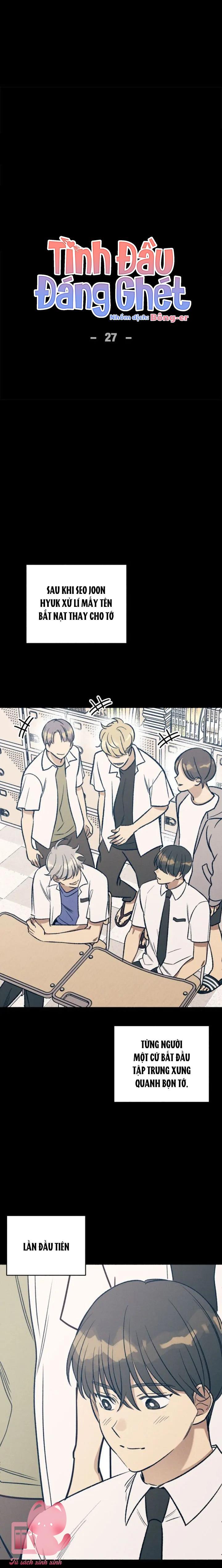 Tình Đầu Đáng Ghét - Chap 27 - Trang 4