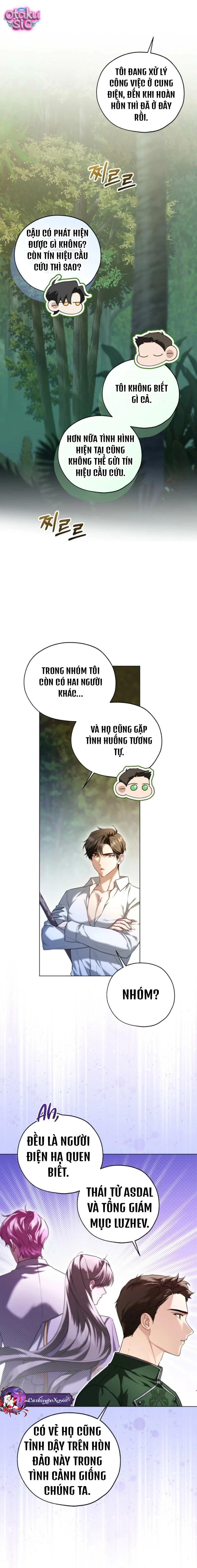 Tôi Bị Mắc Kẹt Trên Một Hòn Đảo Hoang Cùng Với Các Nam Chính - Chap 20 - Trang 4