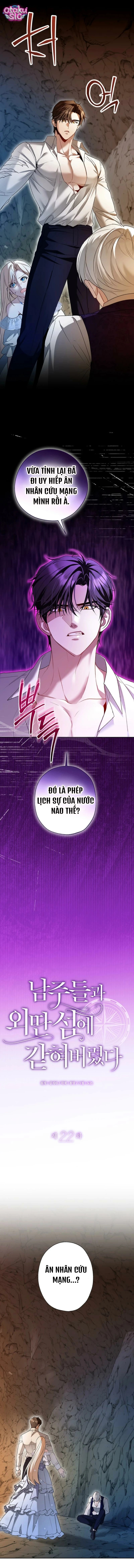 Tôi Bị Mắc Kẹt Trên Một Hòn Đảo Hoang Cùng Với Các Nam Chính - Chap 22 - Trang 4